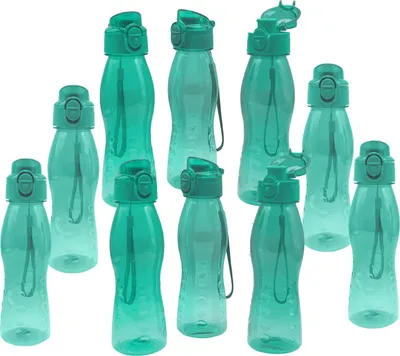 Produktbild von 10 Stück Steuber Klick Top Design Trinkflasche 700 ml türkis