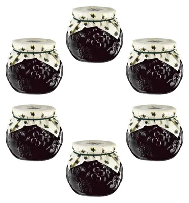 Immagine prodotto di Darbo Naturrein barattolo decorativo di marmellata di mirtilli 640g confezione da 6 pezzi