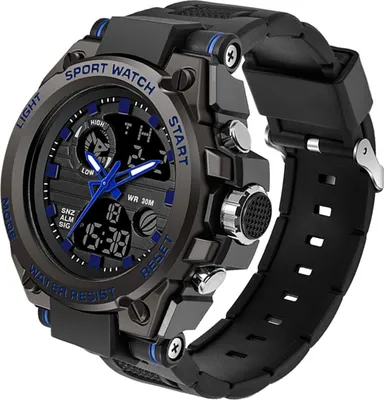 Produktbild von findtime Militär Uhr Herren Sportuhr: Outdoor Tactical Watch Digital, 5 ATM Wasserdicht, Uhren für Männer, Wecker, Stoppuhr, Armbanduhr, Kalender