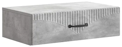 Immagine prodotto di Tavolino da Parete Laterale Grigio Cemento 59 x 34,5 x 17 cm