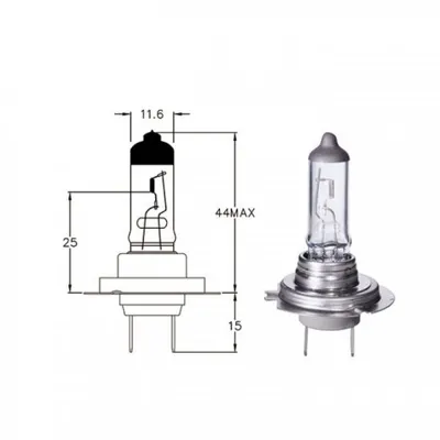 Image de Hauptscheinwerferlampe 12V 55W H7 Px26d