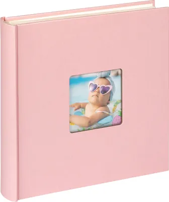 Produktbild von Walther, FA-208-BR, Designalbum Fun Baby Selection, rosa, 30X30, mit Ausschnitt