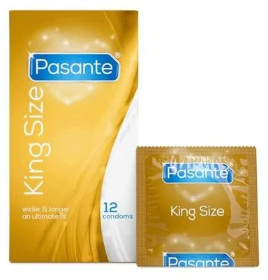 Zdjęcie produktu dla Prezerwatywy king size duże 60 mm dla mężczyzn 12 szt.