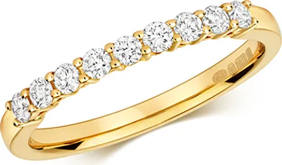 Produktbild von Funkelndes Feuer 18 Karat (750) Gold Damen - Diamant Ring Brillant-Schliff 0.30 Karat H - SI2, 55 (17.5); TRS3245118KYRSO
