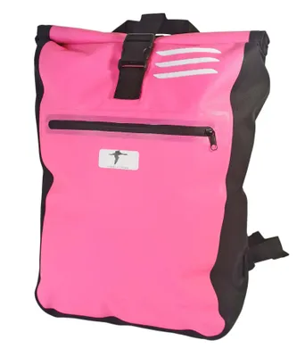 Produktbild von Kurier Rucksack Courier Bag Kuriertasche LKW-Plane Backpack Kurierrucksack Red Loon, Farbe:Pink