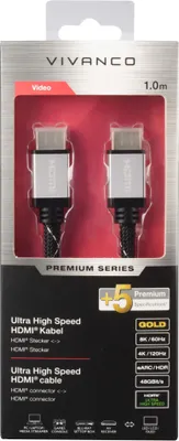 Produktbild von Ultra High Speed HDMI® Kabel, 1m (42208)