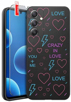 Produktbild von Hülle für Samsung A05S – Motive | Valentinstagsherz | Hülle + 9H-Glas