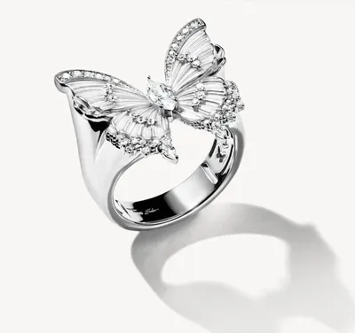 Produktbild von Thomas Sabo Ring Schmetterling TR2495-051-14-54