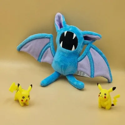 Obrázek produktu pro Plyšák Pokémon Zubat – 24 cm plyšák Zubat