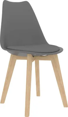 Obrázek produktu pro vidaXL Židle do jídelny 2 ks. Šedý plast