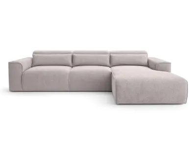 Produktbild von AX LIVING Wohnlandschaft mit Schlaffunktion Ruyam Sofa Creme 310 cm R