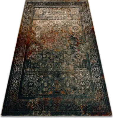 Produktbild von Wollteppich OMEGA MAMLUK Rosette vintage smaragd Mehrfarben 300x400 cm