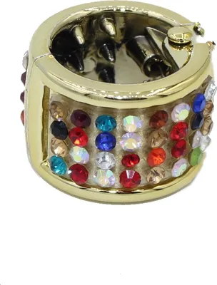 Produktbild von Mini Haarklammer Strass in 4 Farben Bunt