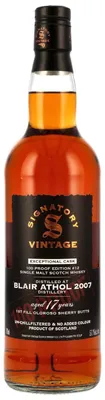 Produktbild von Blair Athol 17 Jahre - 2007/2025 - 100 Proof Exceptional Cask Edition #12 - Signatory Vintage - Speyside Single Malt Scotch Whsiky