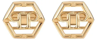 Produktbild von Philipp Plein Manschettenknöpfe Plein Icon Goldfarben PJ9AA11CU