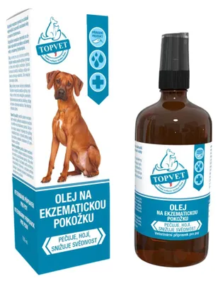 Olej na ekzematickou pokožku pro psy – 100 ml – Green idea