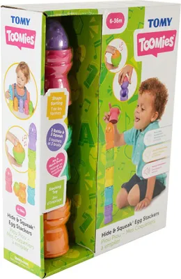 Produktbild von Toomies Stapelbare Eier Rosa  Rosa One Size
