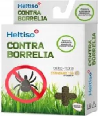 Produktbild von Heltiso Contra Borrelia Skarpety damskie 36/38, 1 para