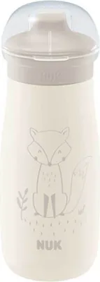Immagine prodotto di NUK Mini-Me Sip biberon in acciaio inox 300 ml beige