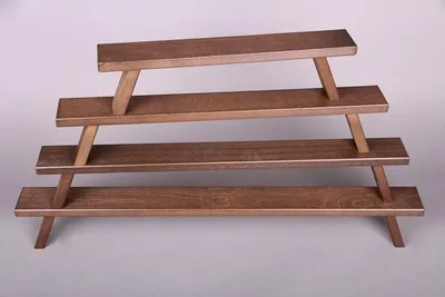 Produktbild von Schwibbogenbank braun (70x11x7,5cm) von Weigla Holzkunst