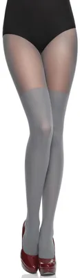 Produktbild von Merry Style Damen Strumpfhose MS 387 (Grau, M (36-40)) .