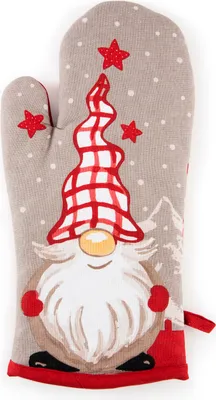 Image de Excelsa Gant de four Gnomo Coton 32Xh2X18 Cm Multicolore