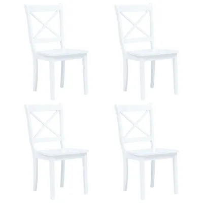 Zdjęcie produktu dla VidaXL 247357, Drewno kauczukowe, 455 mm, 520 mm, 900 mm, 45 cm, 4 szt.