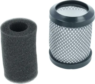 Produktbild von vhbw Staubsaugerfilter kompatibel mit Hoover HF122MPA011, HF122GPT011, HF122RFB001, HF122RDD001, HF122PTA011, HF122RH Staubsauger - Abluftfilter Grau