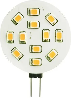 Productafbeelding van ACA G4 LED, 12 LED's, 3000K, 12V, 2,5W, AC/DC