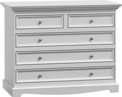 Obrázok produktu pre Komoda Drevo Biela 111,5 x 45 x 87,5 cm JVmoebel