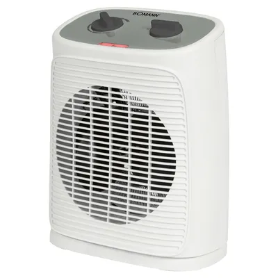 Produktbild von Bomann HL 6041 CB, Elektrischer Raumheizlüfter, Drinnen, Flur, Weiß, Kunststoff, Drehregler