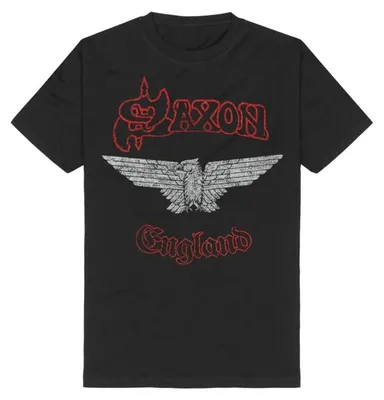 Produktbild von Saxon T-Shirt Herren British Heavy Metal schwarz M