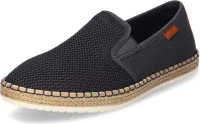 Produktbild von Rieker Herren Low-Top Sneaker B5265, Männer Halbschuhe,straßenschuhe,Strassenschuhe,Sportschuhe,Freizeitschuhe,Turnschuhe,blau (14),46 EU / 11 UK