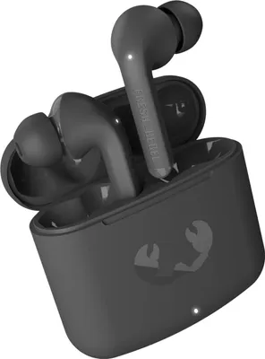 Produktbild von Fresh 'n Rebel Twins Fuse, True Wireless kabellose In-Ear-Bluetooth-Kopfhörer mit Spitze, mit Sprachassistent, Touch-Steuerung und eingebautem Mikrofon, 30 Stunden Spielzeit (Storm Grey)