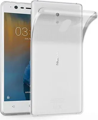 Produktbild von Cadorabo Hülle für Nokia 3 2017 Schutz Hülle in Transparent Schutzhülle TPU Silikon Cover Etui Case