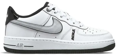 Produktbild von Nike Air Force 1 Low LV8 White Wolf Grey Black (GS) - EU 37.5
