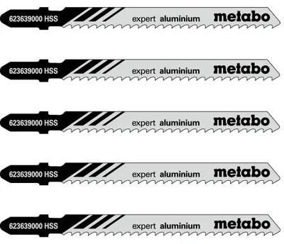 Produktbild von Metabo Stichsägeblätter expert aluminium 74 / 3,0 mm HSS