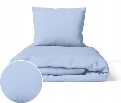 Image de Posciel-Hurt Ensemble de literie 140x200 Coton Bleu