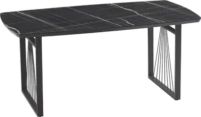 Produktbild von Edelstahl Esstisch Esszimmer Moderne Wohnzimmer Küche Tische Design Tisch Metall