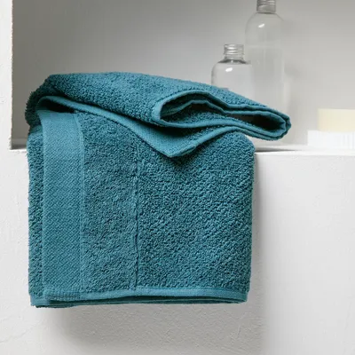 Image de Serviette de bain - TODAY - 50 x 90 cm - Coton - Coton - Motif paon