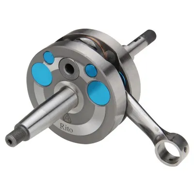 Obrázek produktu pro Klikový hřídel RITO RACING 19000RPM (zdvih 48 mm) pro Hercules RX9 Ultra 80 Ultra RS 80 XE9 // Sachs 80 SA SW