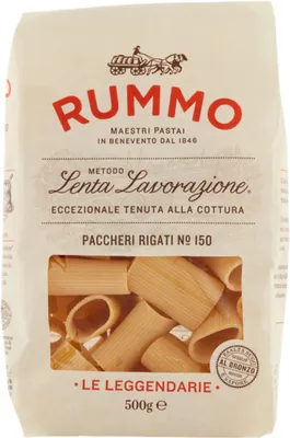 Image de Rummo, pâtes Paccheri Rigati, n°150, 500 g