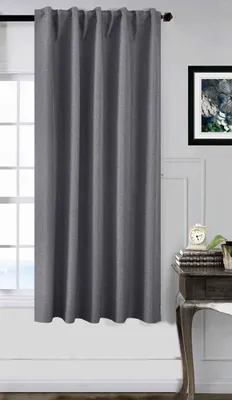 Produktbild von Premium Verdunkelungsvorhang HxB 175x140 cm Dunkelgrau »BOSTON Dark« 100% Verdunkelung mit Multibandaufhängung , 2023600