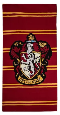 Produktbild von Harry Potter Gryffindor Strandtuch aus Mikrofaser