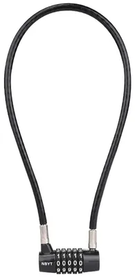 Produktbild von 5-stelliges Zahlenschloss mit Kabeldraht 55,9 cm Länge 5/16 Zoll Durchmesser