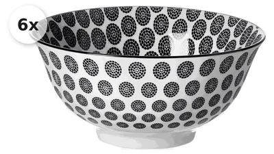 Produktbild von Müslischale 15,5cm 6er Set Takeo Circles