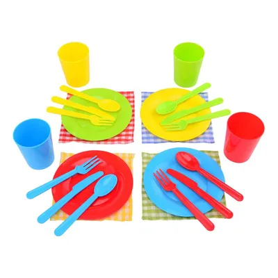 Produktbild von Johntoy Home Kitchen Picknick -Set, 24dlg.