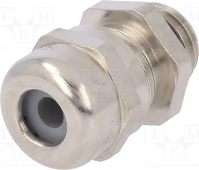 Zdjęcie produktu dla 1 x Złączka kablowe IP68, materiał: mosiądz, 53112100 n, gwint M12, średnica 1,5 mm
