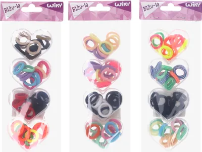 Produktbild von Haaraccessoire – Haargummi 48 Stück