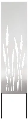 Obrázok produktu pre vidaXL Záhradný paraván strieborný 32 x 140 cm nerezová oceľ